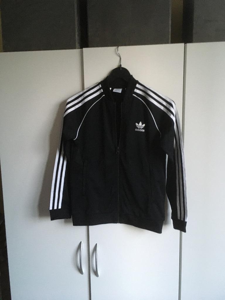 Adidas trui met rits maat 11-12 jaar, Kinderen en Baby's, Kinderkleding | Maat 152, Ophalen, Adidas, Gebruikt, Jongen of Meisje