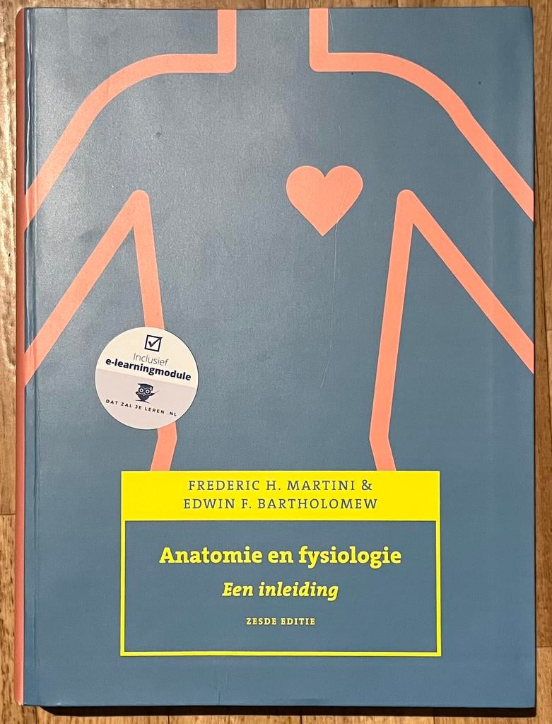Anatomie en fysiologie, Boeken, Ophalen of Verzenden, Zo goed als nieuw