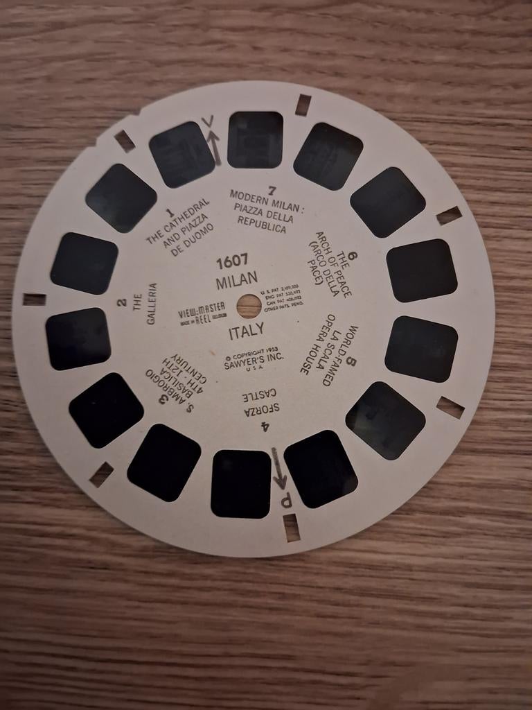 View-master : Italy milan 1607, Verzamelen, Speelgoed, Verzenden