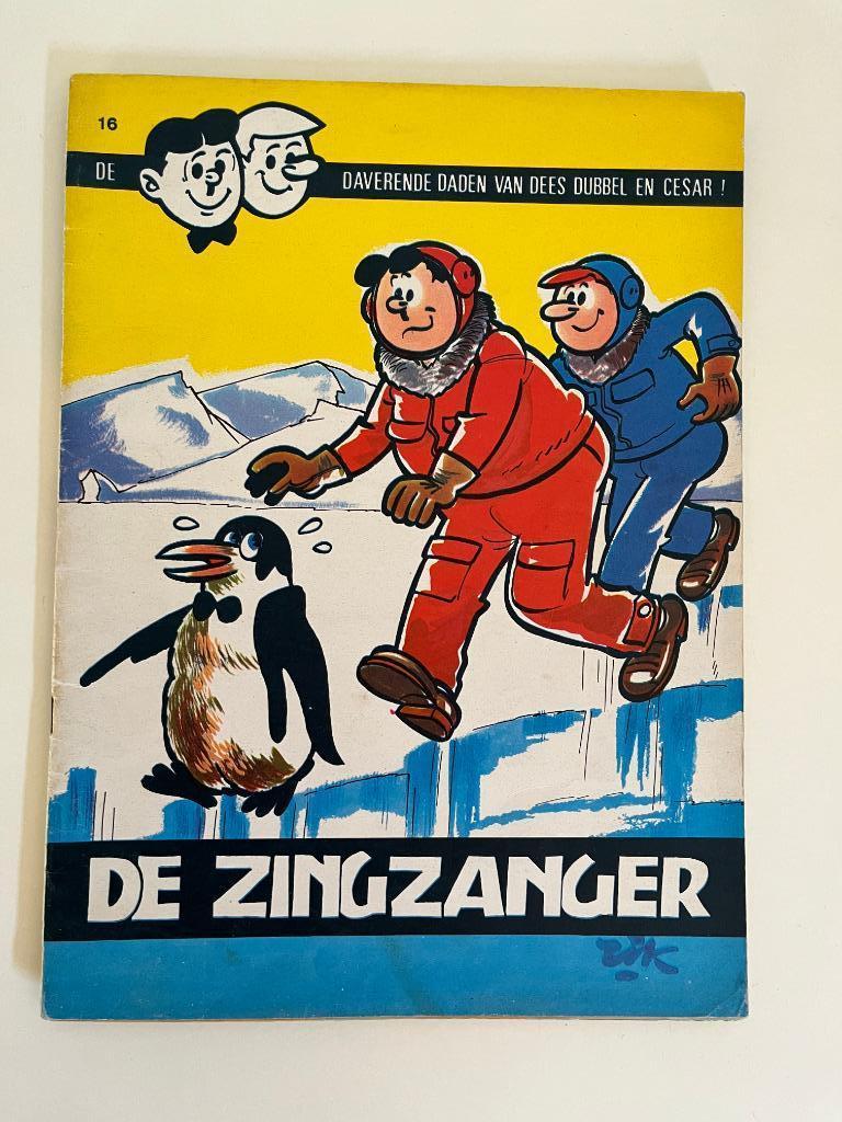 Dees Dubbel 16 - De Zingzanger - 1e druk - 1969, Verzenden, Rik Clément