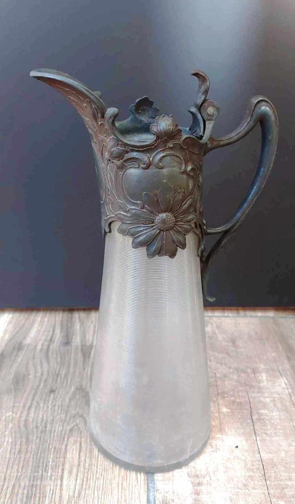 Superbe carafe art deco - vers 1910, Enlèvement ou Envoi