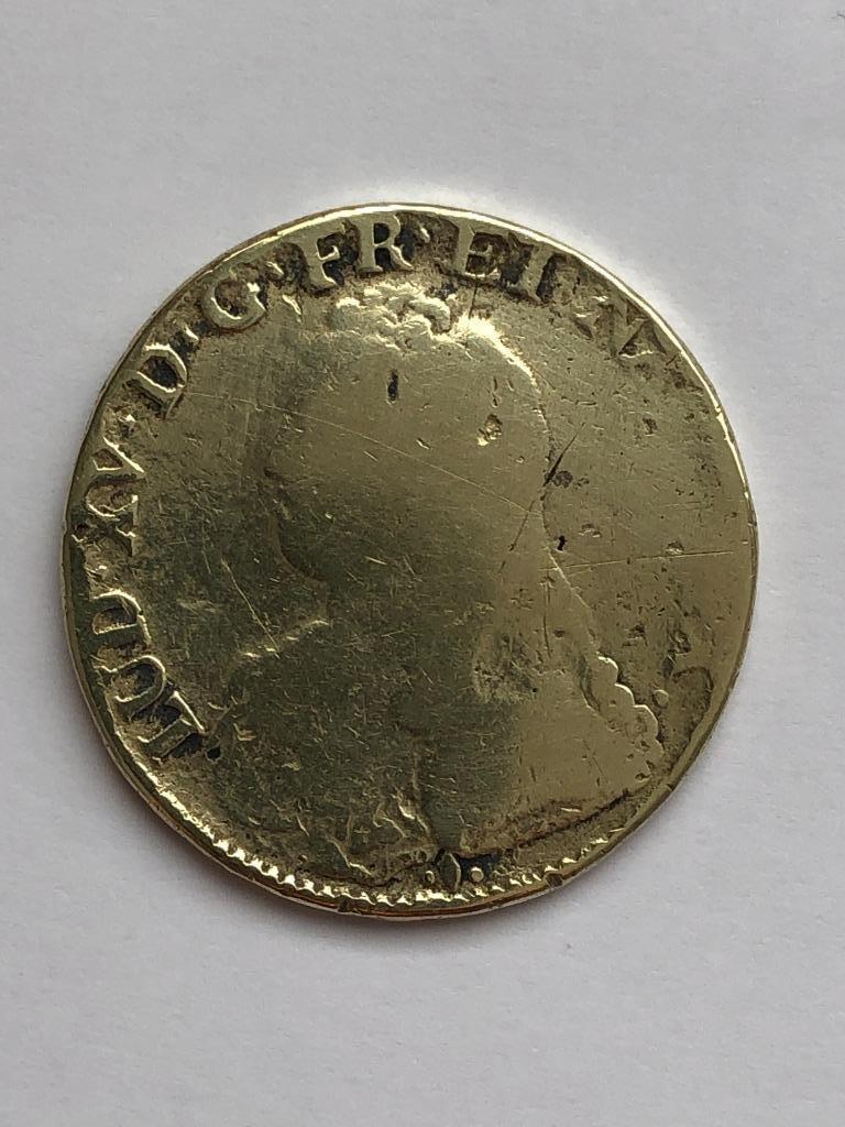 ECU Branches d'olivier Louis XV - Pièce en argent de 1727, Ophalen of Verzenden, Frankrijk, Losse munt, Zilver