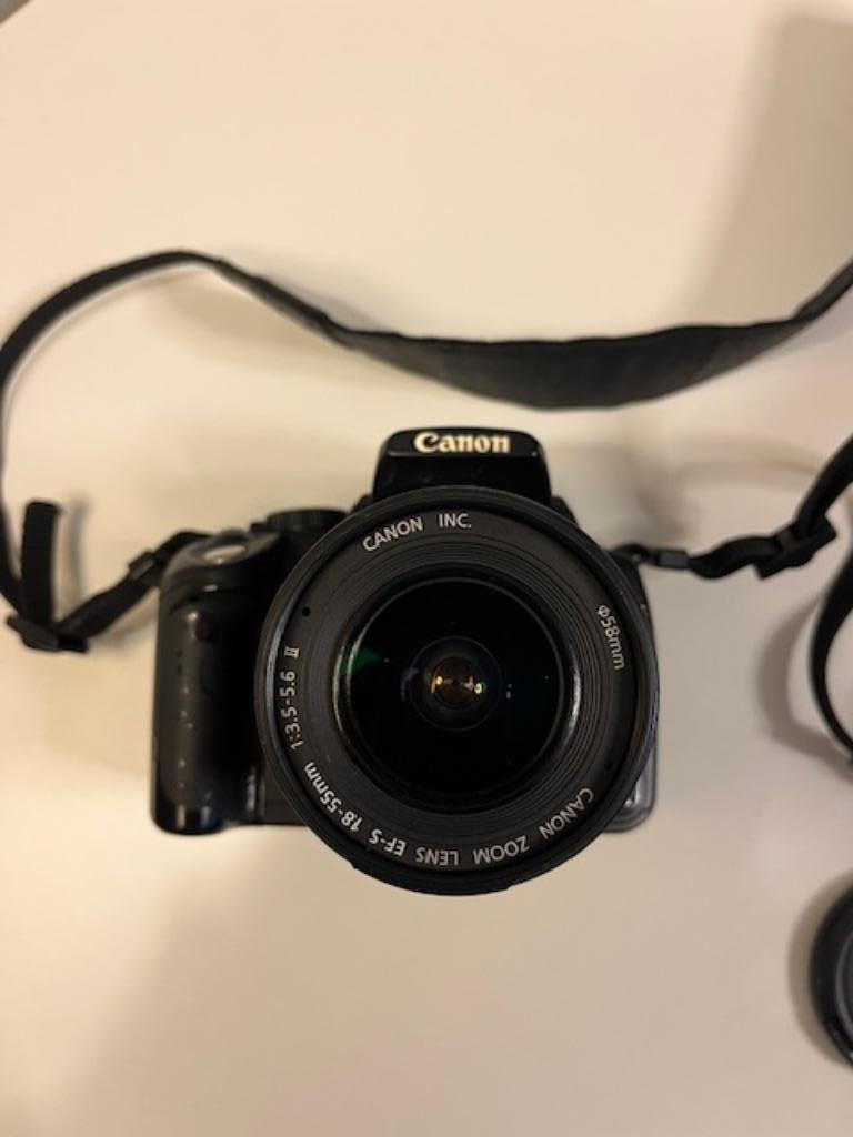 Objectif Canon Zoom EF-S 18-55 mm f/3,5-5,6, Enlèvement, Utilisé, Lentille standard, Zoom