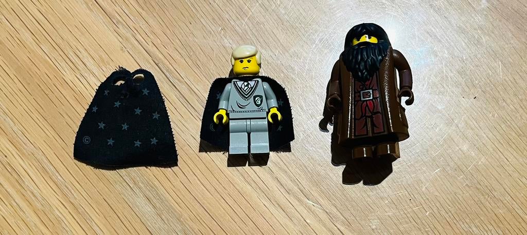 Lego minifig Dacro en Hagrid, Ophalen of Verzenden, Gebruikt, Losse stenen, Lego