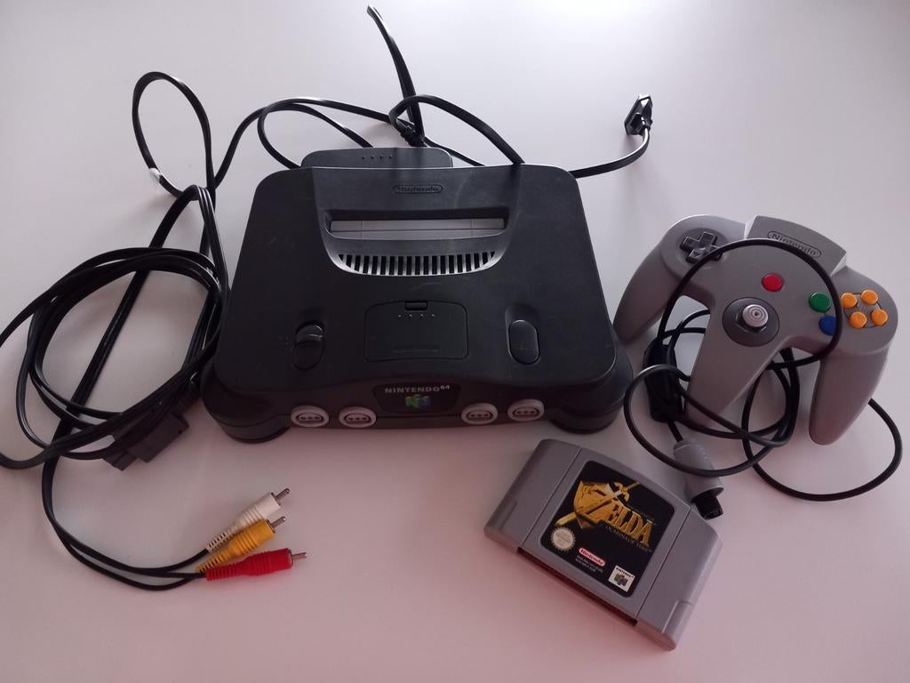 Nintendo 64 met console en spel Zelda, Games en Spelcomputers, Ophalen