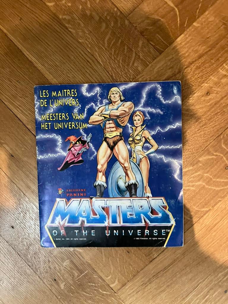 Panini maîtres de l’univers masters of the universe COMPLET, Ophalen of Verzenden, Gelezen