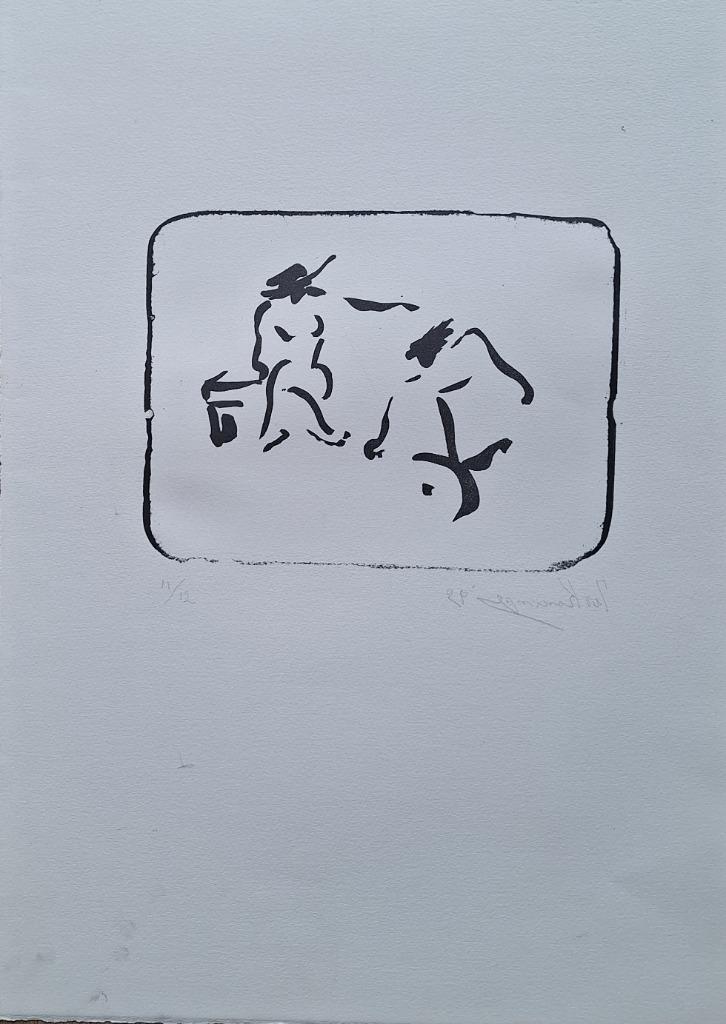Pentekening, Ophalen