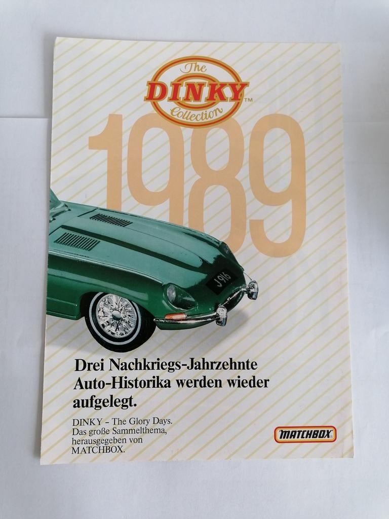 Brochure Matchbox de la collection Dinky, Enlèvement ou Envoi, Comme neuf, Matchbox