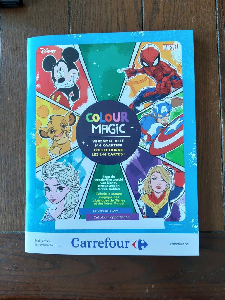 Disney carrefour 2022 kaarten, Verzamelen, Ophalen of Verzenden, Zo goed als nieuw