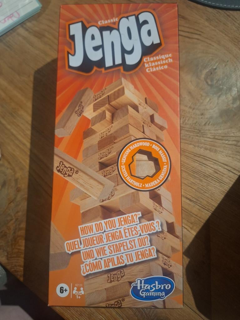 Jenga, Enlèvement