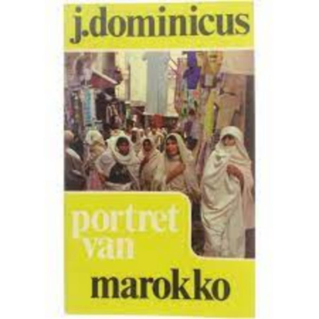 portret van marokko|Jo Dominicus 9025700640, Ophalen of Verzenden, Gelezen, Zie beschrijving