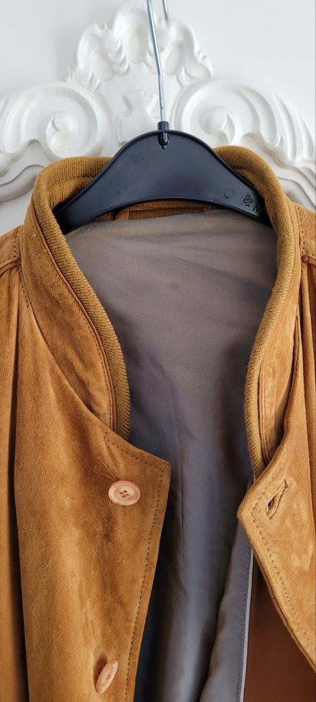 taille  58    couleur  cognac  boutons, Enlèvement ou Envoi, Comme neuf, Taille 56/58 (XL)