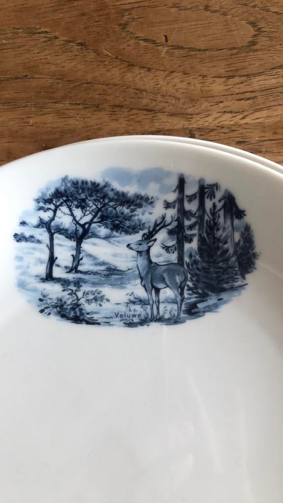 Seltmann Weiden Bavaria dessertbordjes blauw, Antiek en Kunst, Antiek | Servies los, Ophalen of Verzenden