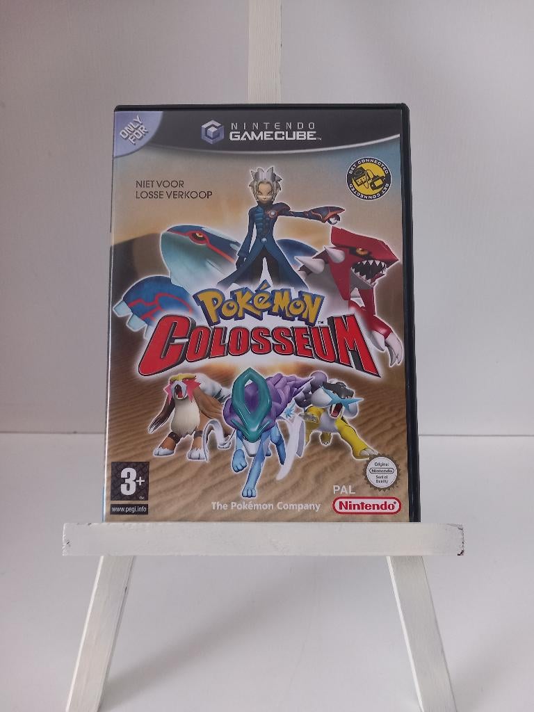 Pokémon Colosseum + Box (GAMECUBE), Games en Spelcomputers, Verzenden, 1 speler, Zo goed als nieuw, Role Playing Game (Rpg)