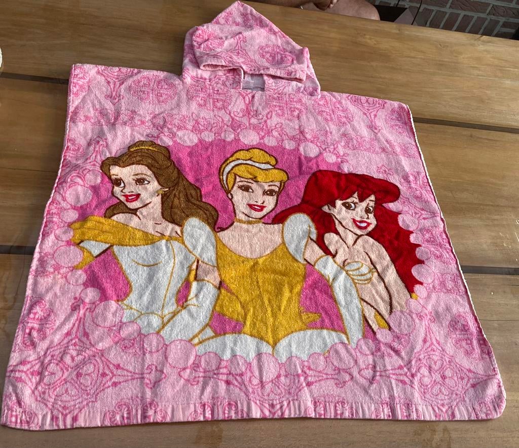 Prinsessen badponcho 1 maat, Kinderen en Baby's, Kinderkleding | Kinder-zwemkleding, Meisje, One size, Ophalen of Verzenden, Badponcho
