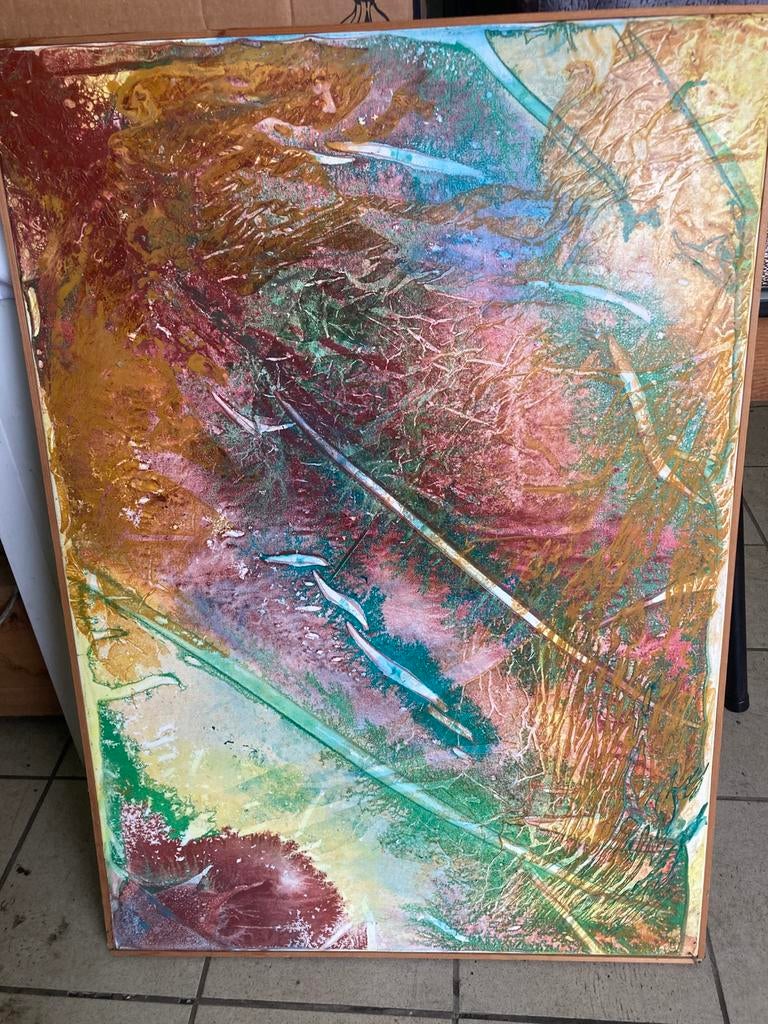 Schilderij op doek, Ophalen