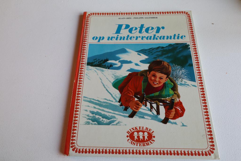 Peter op wintervakantie Rinkelbel reeks / Casterman / 1969, Envoi