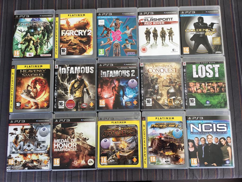 PS3 games, Enlèvement ou Envoi, À partir de 16 ans