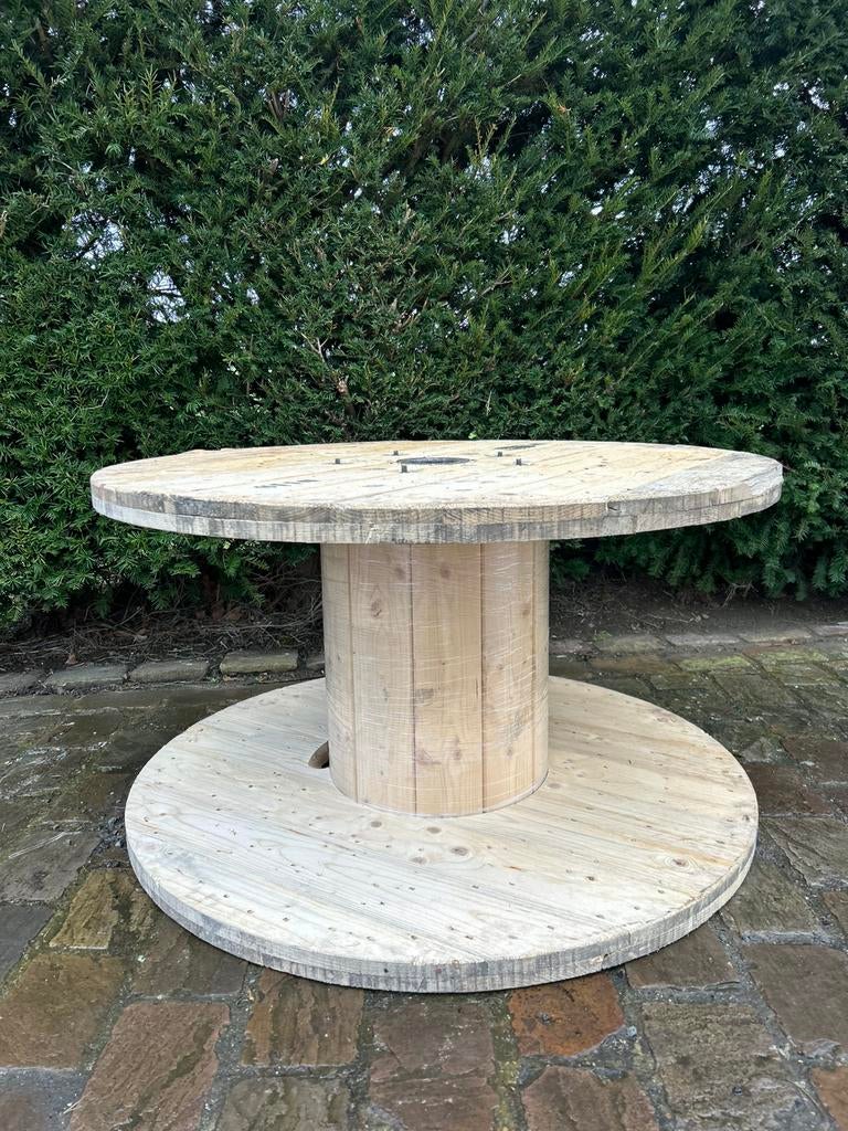 Houten bobijn diameter 110cm, Ophalen, Zo goed als nieuw