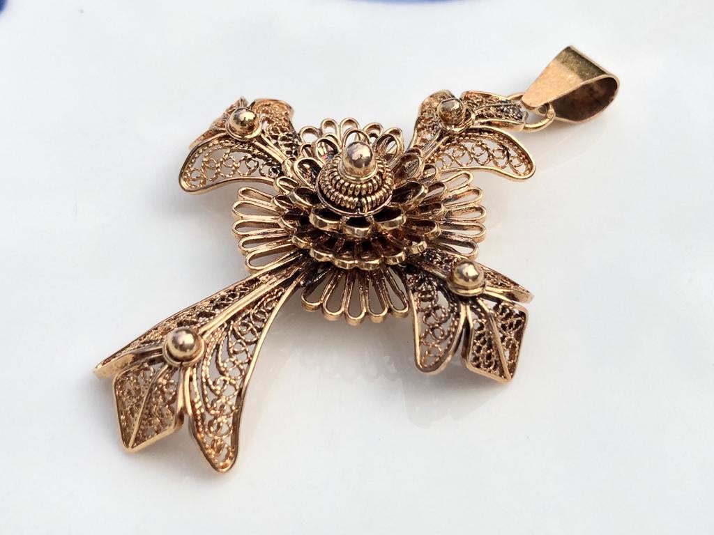 Pendentif en or 18 carats, Enlèvement ou Envoi, Jaune, Or