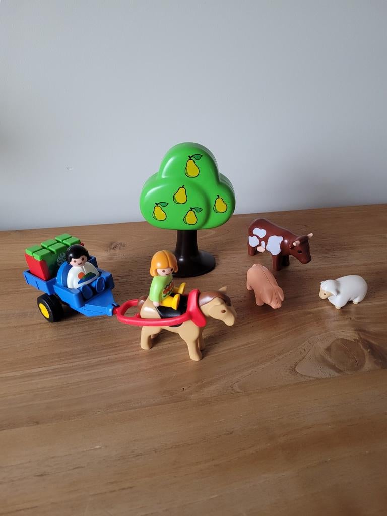PLAYMOBIL 6620 1.2.3 Zomerweide, Kinderen en Baby's, Speelgoed | Playmobil, Ophalen, Zo goed als nieuw, Complete set