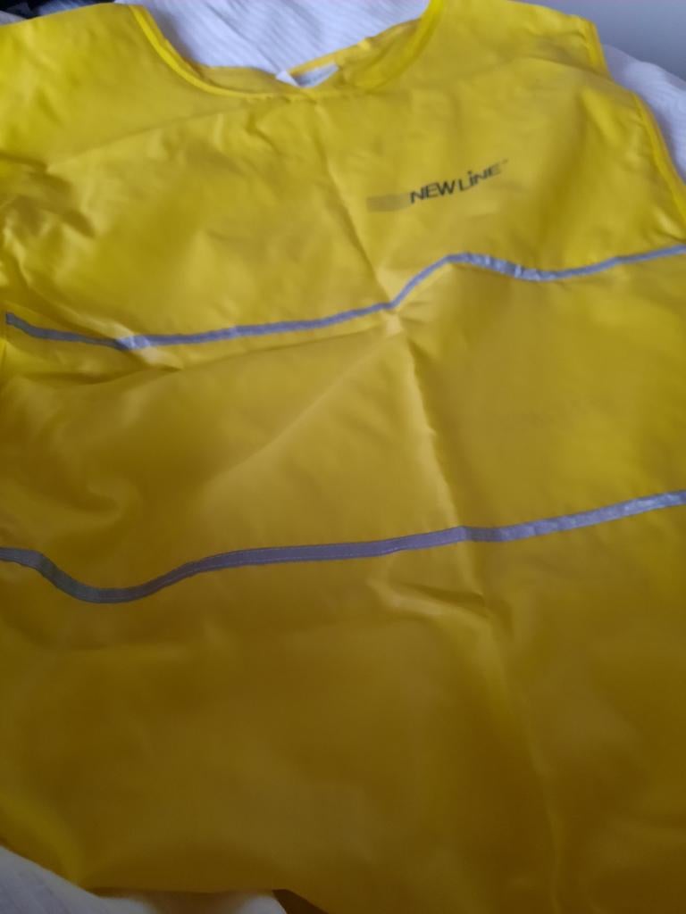 Fluo hesje en 2 strips voor bovenarm, Ophalen of Verzenden, Nieuw, XL