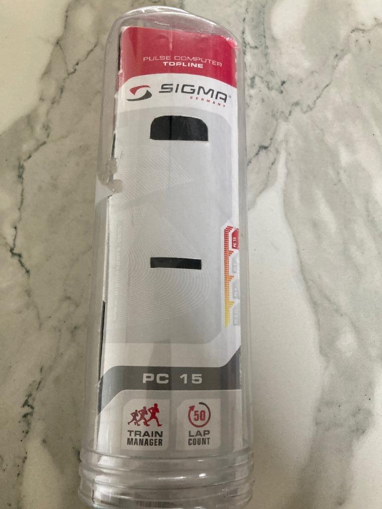 Pulse computer topline Hartslagmenu, Tijdmenu, Sport en Fitness, Hartslagmeters, Ophalen, Nieuw, Sigma
