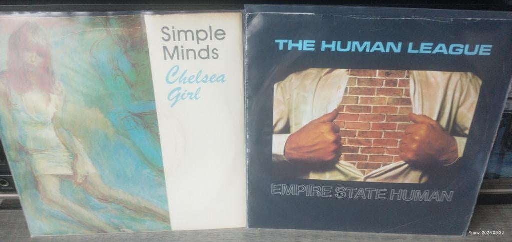 Simple minds/ Human League vinyl, Ophalen