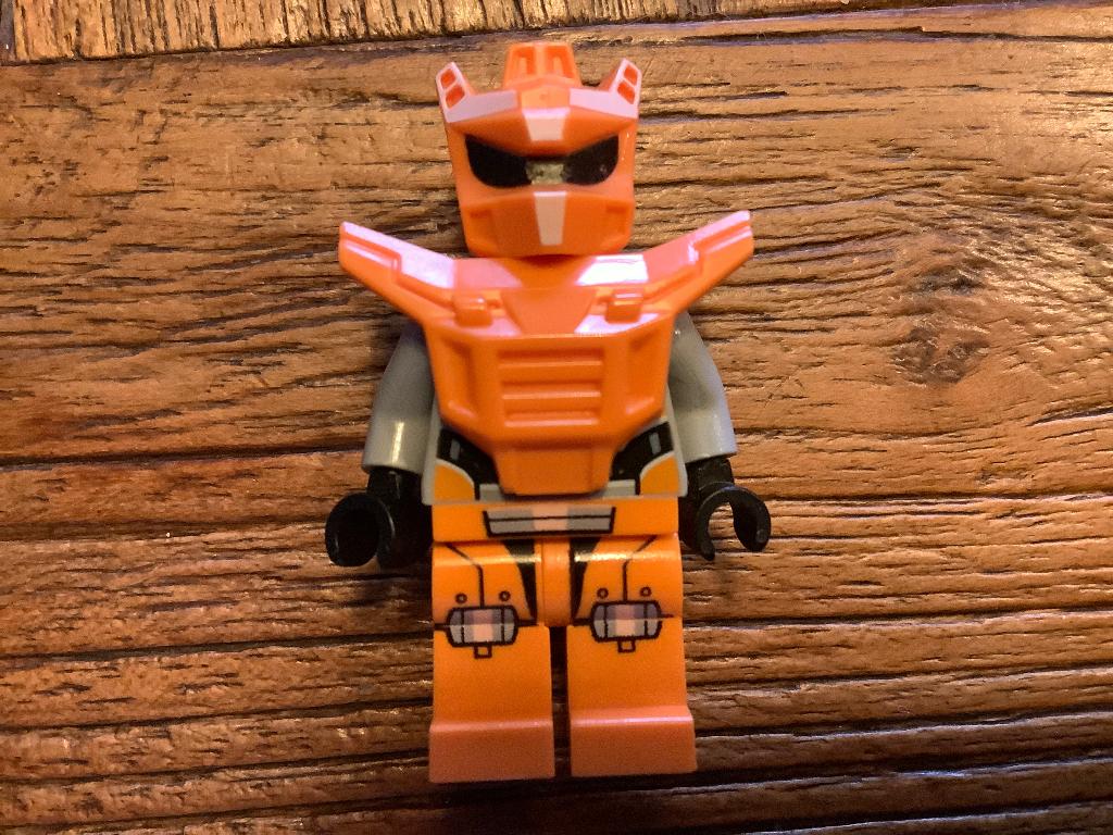 Lego figuur gs010 Orange Robot Sidekick / FP, Ophalen of Verzenden, Zo goed als nieuw, Losse stenen, Lego