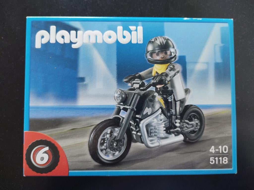 Playmobil 5118, custom bike, nieuw, Kinderen en Baby's, Speelgoed | Playmobil, Ophalen of Verzenden, Nieuw, Complete set