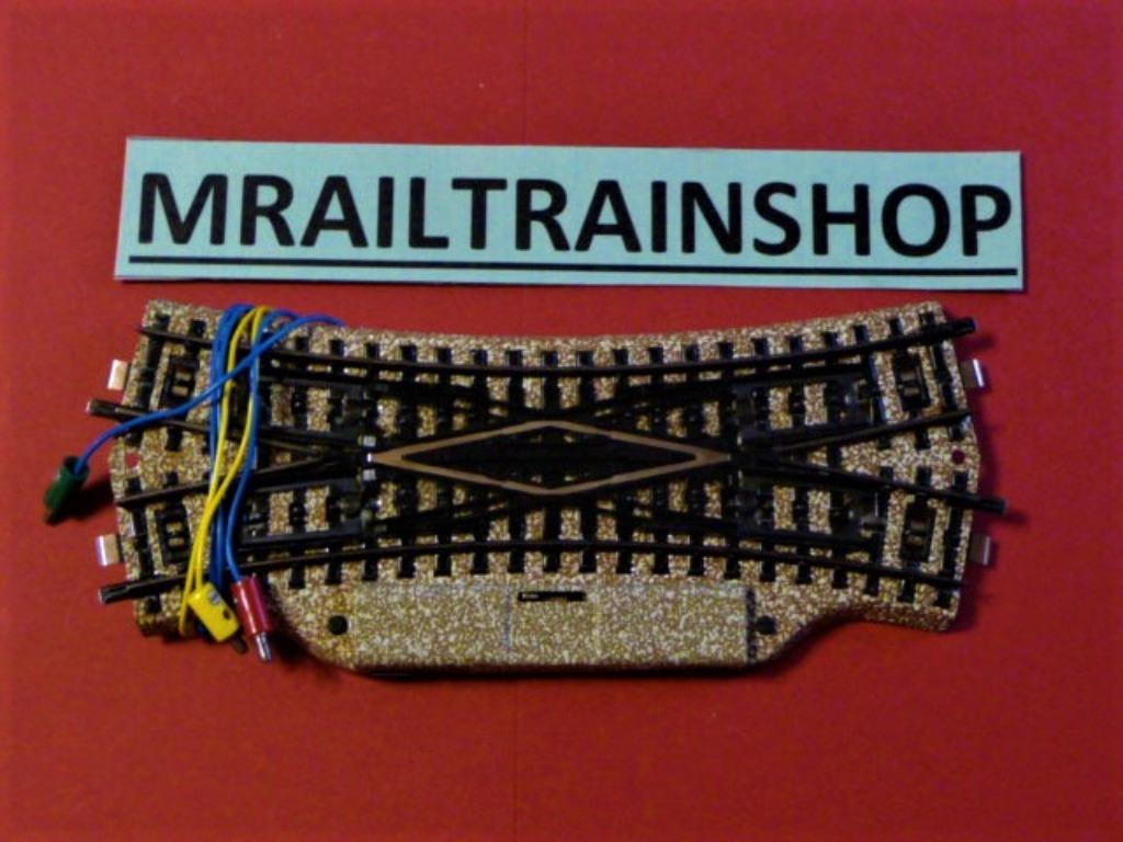 5207 MARKLIN HO - ELECTRISCHE KRUISWISSEL + 2 x 5208/TRAVERS, Jg01618@telenet.be, Enlèvement ou Envoi, Marklin, Courant alternatif
