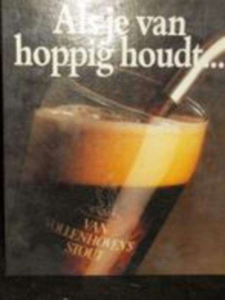 Beersign.Reclame In Karton.Van Voolenhoven Stout, Enlèvement ou Envoi, Comme neuf, Panneau publicitaire