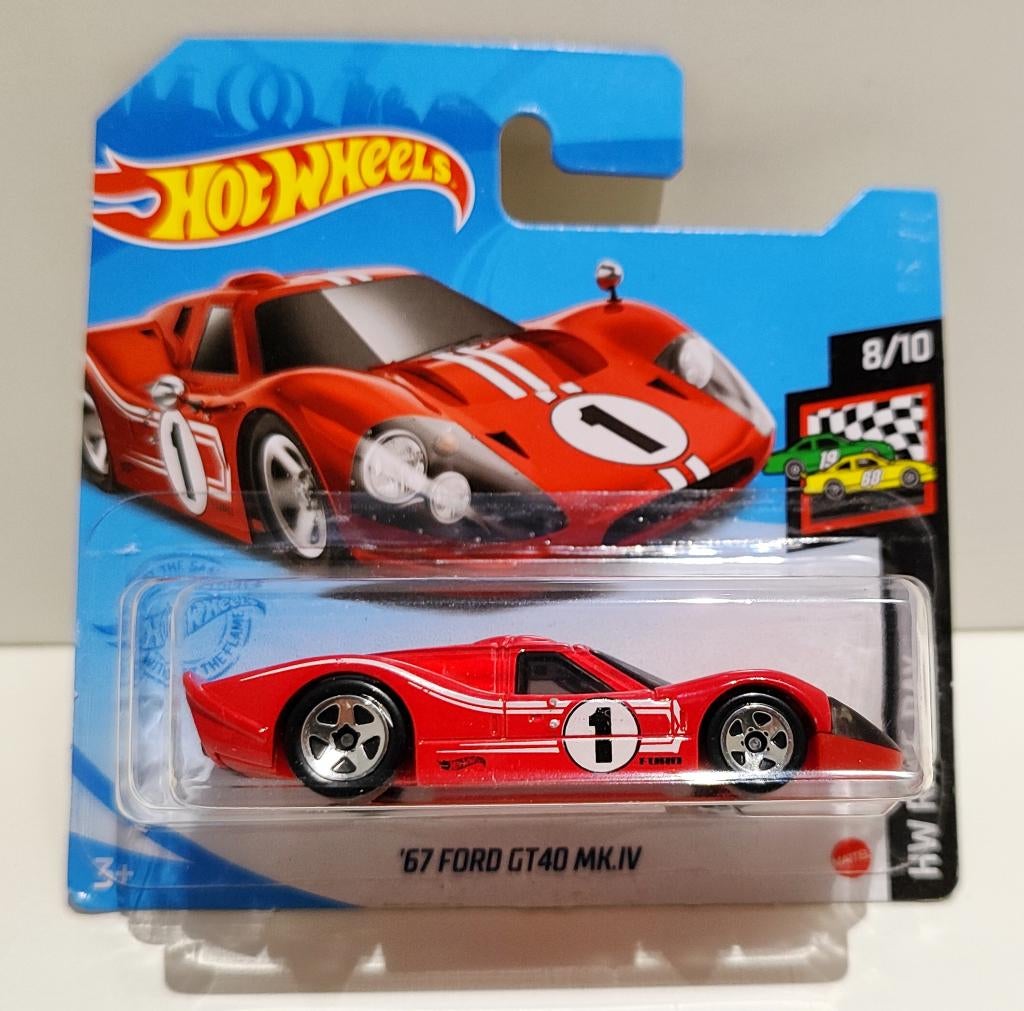 Hot Wheels ´67 Ford GT40 MK.IV Rood (2021), Enlèvement ou Envoi