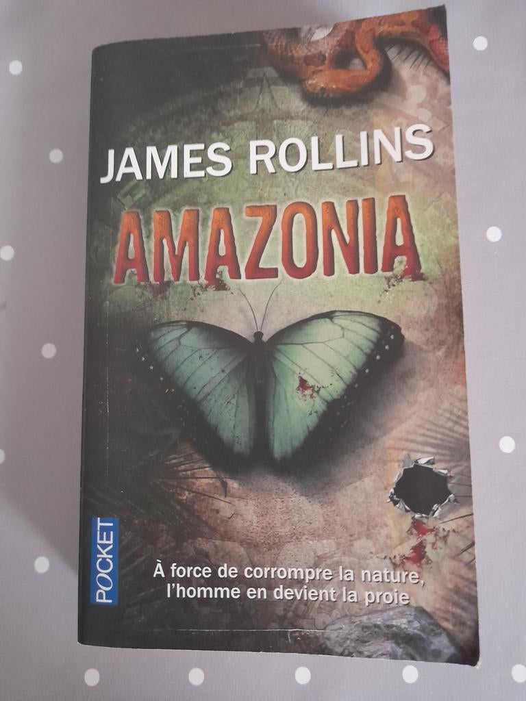 AMAZONIA de James Rollins, Boeken, Ophalen of Verzenden, Zo goed als nieuw, James Rollins, Amerika