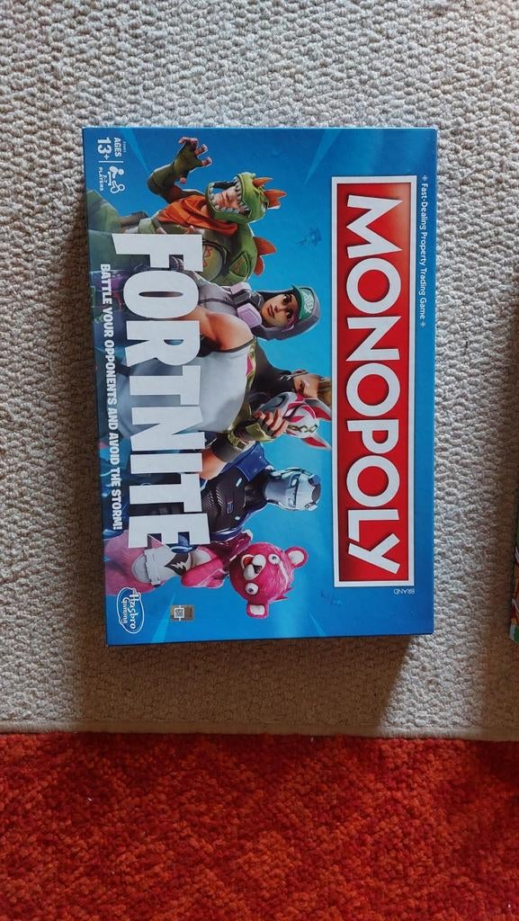 Monopoly Fortnite editie, Cinq joueurs ou plus, Enlèvement, Comme neuf, HASBRO