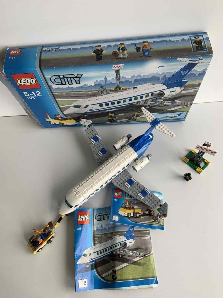 Set Lego 3181 avion de passagers, Enlèvement ou Envoi, Neuf, Ensemble complet, Lego