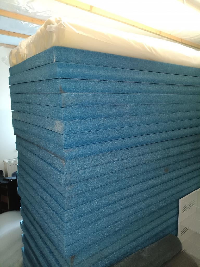 Kunststof isolatie platen 6/80/200, Ophalen, 4 tot 8 cm, Zo goed als nieuw, 15 m² of meer