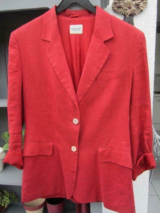 Veste rouge, Vêtements | Femmes, Enlèvement ou Envoi, Porté, Taille 38/40 (M), Rouge