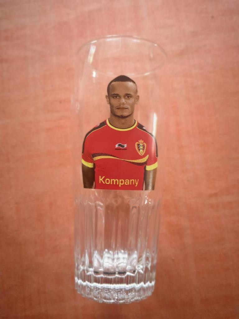 Jupiler en verre Pils avec Vincent Kompany, Enlèvement ou Envoi, Jupiler