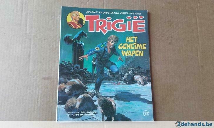 Trigie.21.Het geheime wapen, Enlèvement ou Envoi, Utilisé