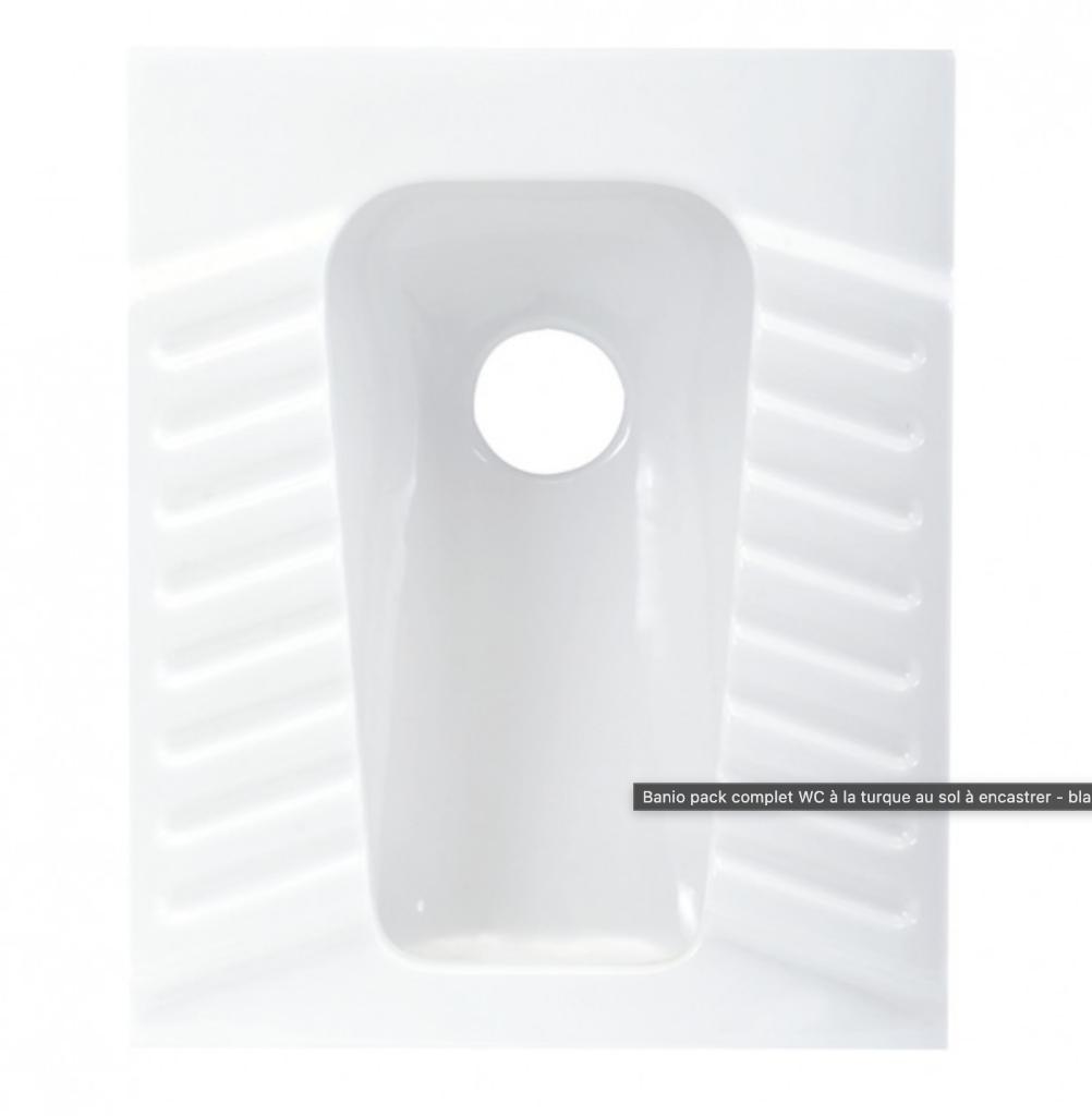 Toilettes turques (WC français) *NEUF*, Enlèvement, Neuf, Pierre, Toilettes
