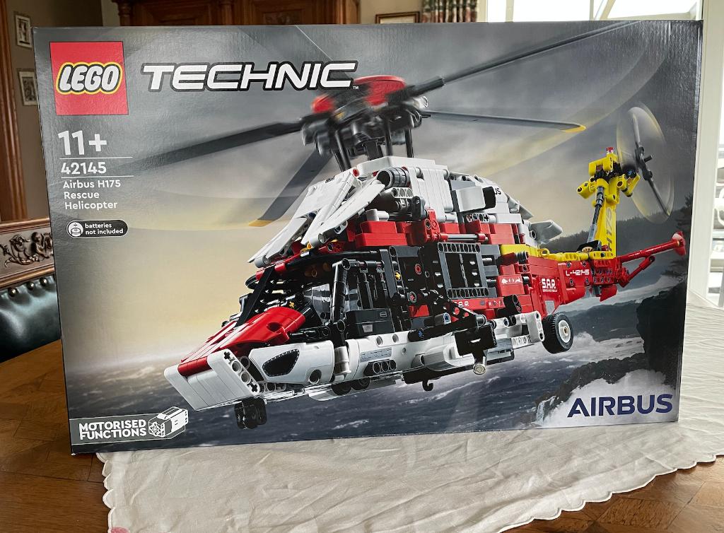 Lego 42145 Airbus H175 Reddingshelikopter, Verzenden, Nieuw, Complete set, Lego