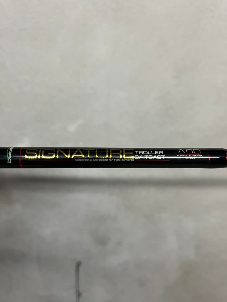 Spro signature baitcast troll hengel., Ophalen, Zo goed als nieuw