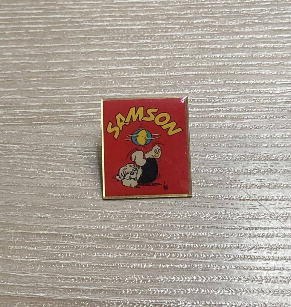 PIN - SAMSON, Verzamelen, Verzenden, Gebruikt, Figuurtje, Speldje of Pin