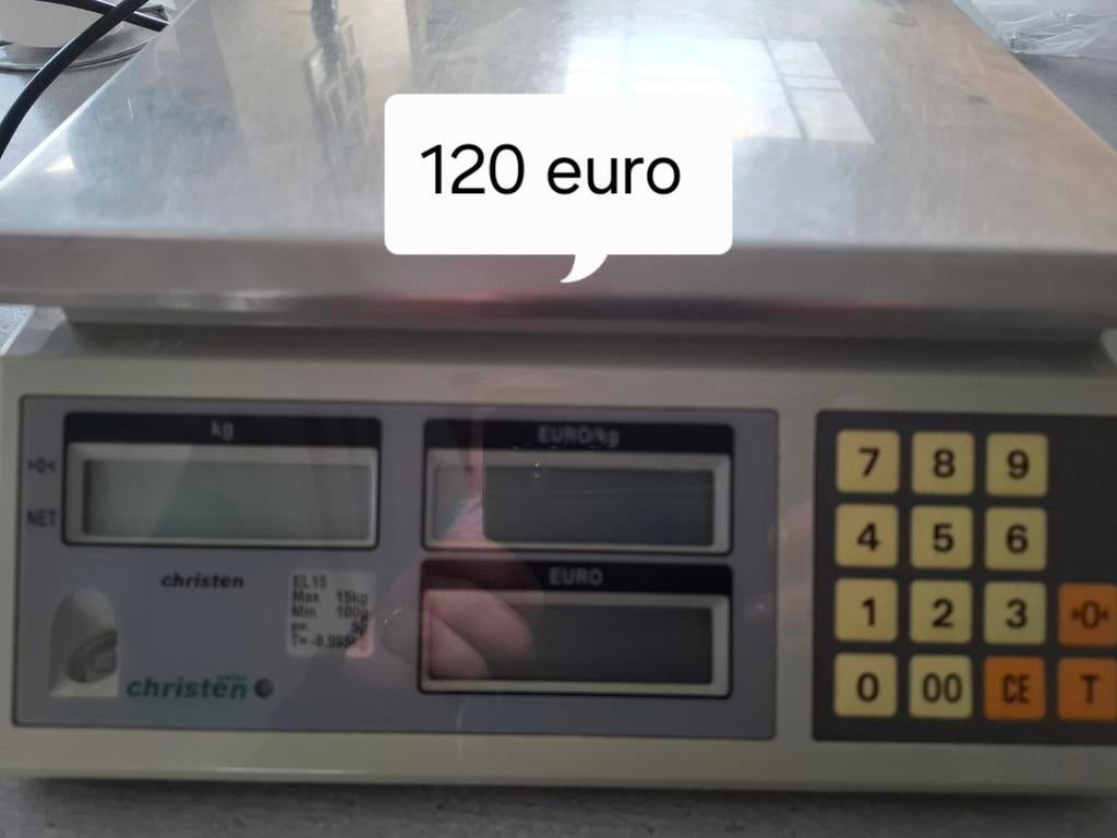 Weegschaal voor horeca/ winkel, Ophalen