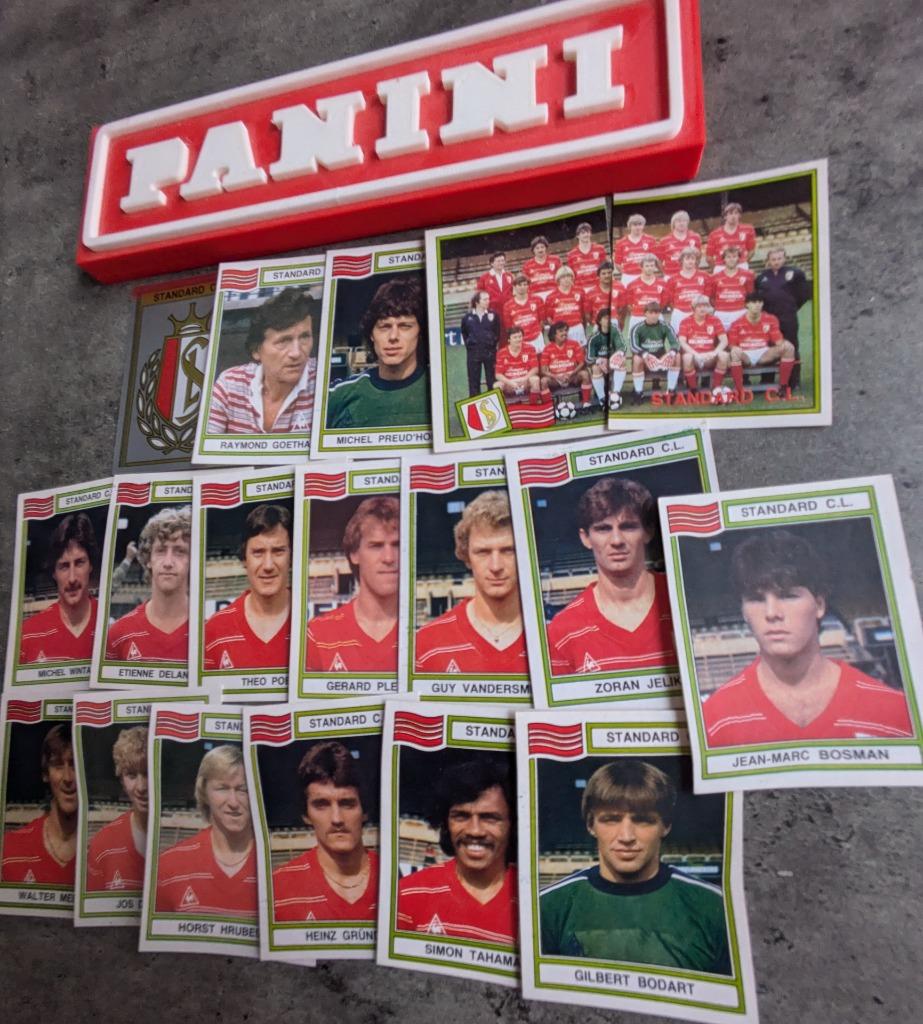 18 AUTOCOLLANTS PANINI FOOTBALL 84 FOOT STANDARD CL 1984, Envoi