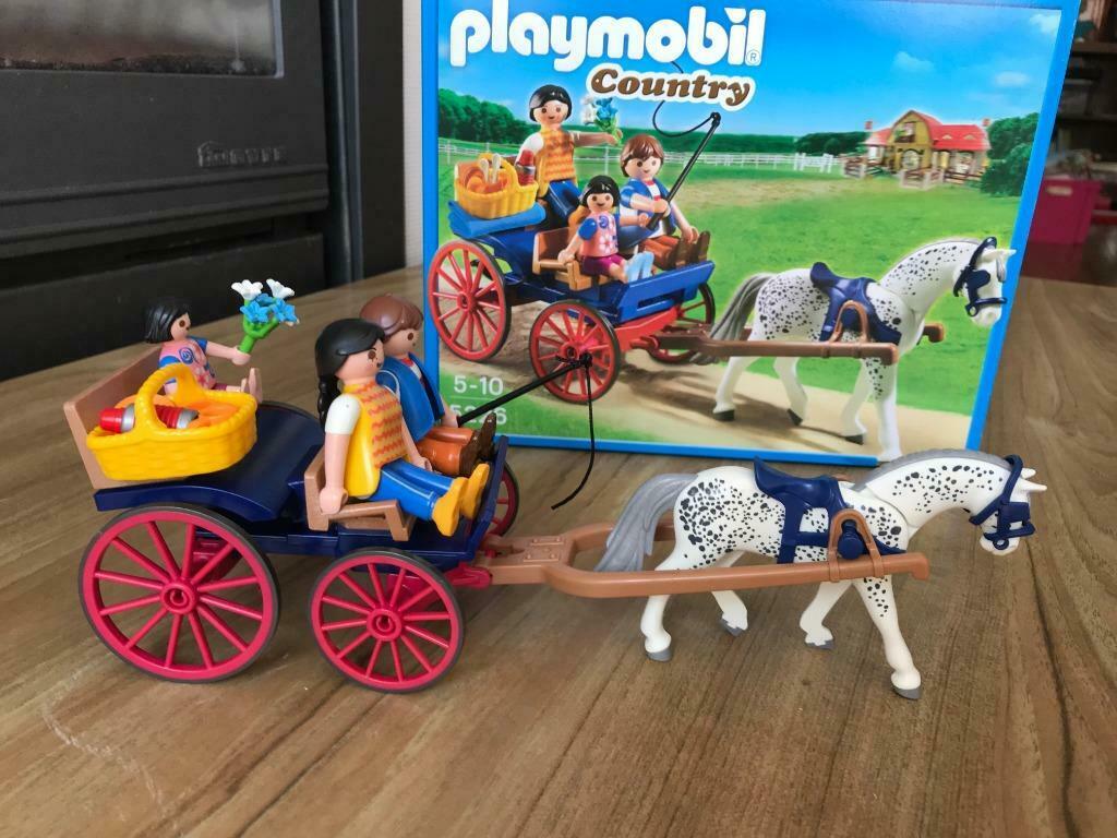 Playmobil huifkar ( set2 huifkar playmobil), Ophalen, Gebruikt
