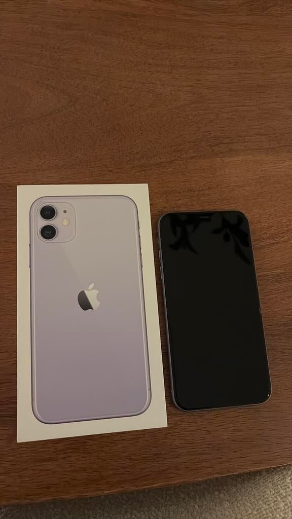 Iphone 11 Paars 64 Gb, Telecommunicatie, Mobiele telefoons | Apple iPhone, Ophalen, Paars, IPhone 11, Zo goed als nieuw