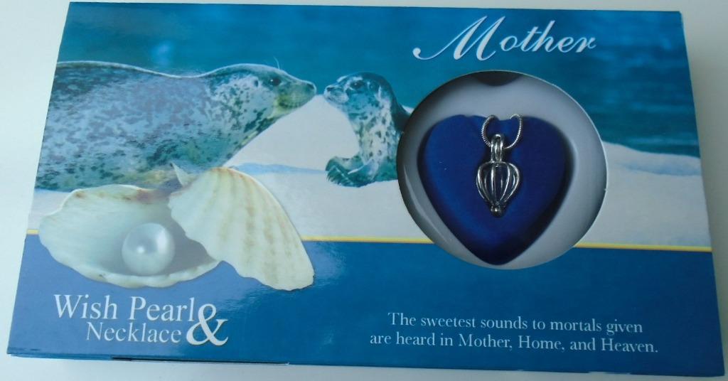 UNIEK GIFT LOVE PEARL MOTHER IN PRACHTIGE VERPAKKING, Neuf, Pierre ou Minéral, Enlèvement ou Envoi, Avec pendentif