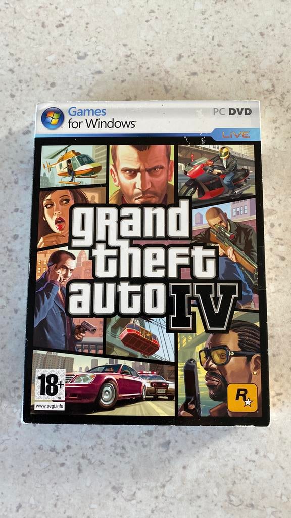GTA 4 PC game, Games en Spelcomputers, Ophalen, Zo goed als nieuw